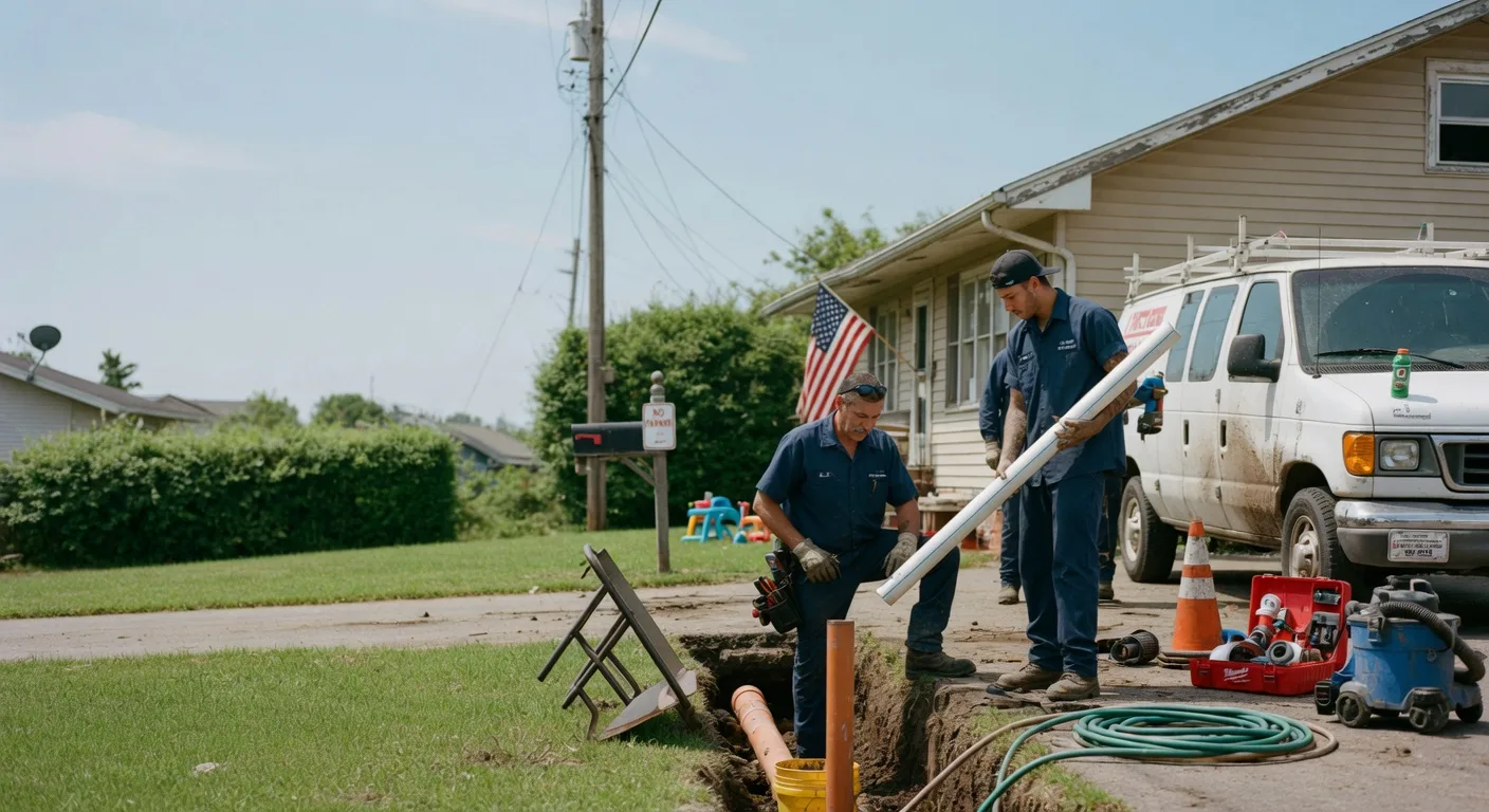 Clogged Drain Repair in Hartford, KS